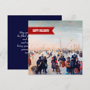 Cartes Pour Fêtes Annuelles Joyeuses fêtes. Noël des beaux-arts