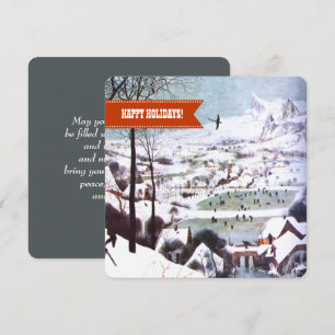 Cartes Pour Fêtes Annuelles Joyeuses fêtes. Noël des beaux-arts