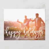 Cartes Pour Fêtes Annuelles Joyeuses fêtes Photo de Noël (Devant)