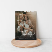 Cartes Pour Fêtes Annuelles Joyeuses fêtes | Photo de script élégante personna