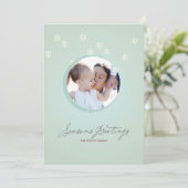 Cartes Pour Fêtes Annuelles Joyeuses Fêtes {PhotoCard} (Debout devant)