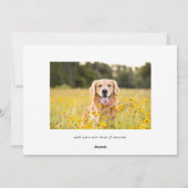 Cartes Pour Fêtes Annuelles Joyeuses Fêtes Poinsettia Paysage Photo (Dos)