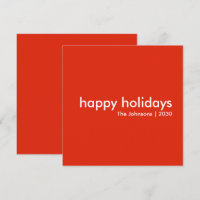 Joyeuses fêtes | Red Modern Style Noël