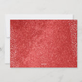 Cartes Pour Fêtes Annuelles Joyeuses fêtes Snowflake Photo (Dos)