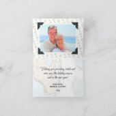 Cartes Pour Fêtes Annuelles Joyeuses Fêtes Tropicales et Maritimes depuis la F (Intérieur)