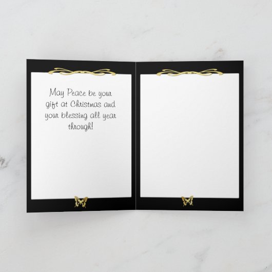 Cartes Pour Fêtes Annuelles Joyeuses fêtes - Vin & Papillon II (Intérieur)