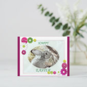 Cartes Pour Fêtes Annuelles Joyeuses Pâques (Debout devant)