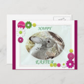 Cartes Pour Fêtes Annuelles Joyeuses Pâques (Devant / Derrière)