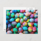 Cartes Pour Fêtes Annuelles Joyeuses Pâques (Devant / Derrière)