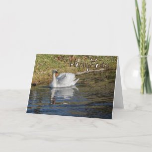 CARTES POUR FÊTES ANNUELLES JOYEUSES PAQUES CYGNE **PAQUES**