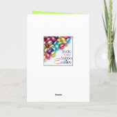 Cartes Pour Fêtes Annuelles Joyeuses Pâques Lapin masqué de Pâques allemand (Dos)