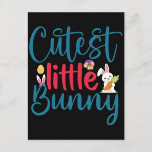 Cartes Pour Fêtes Annuelles Joyeuses Pâques Mignon Lapin Bébé Garçon