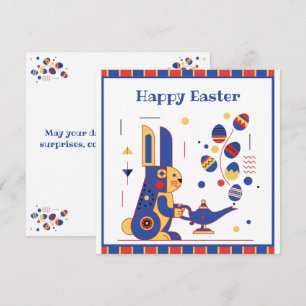 Cartes Pour Fêtes Annuelles Joyeuses Pâques Personnalisé Mignon