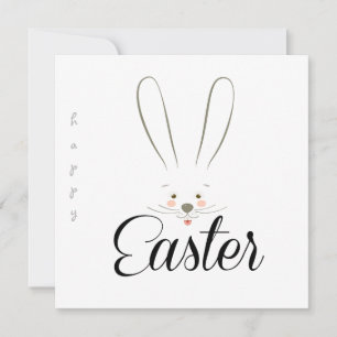 Cartes Pour Fêtes Annuelles Joyeuses Pâques Printemps Lapin Mignon Chasse aux