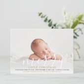 Cartes Pour Fêtes Annuelles Joyeuses petites vacances de (Debout devant)