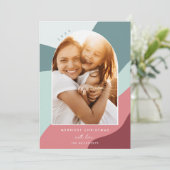 Cartes Pour Fêtes Annuelles Joyeuses Shades | Photo d'arc vertical (Debout devant)