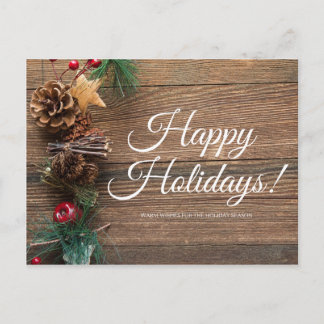 Cartes Pour Fêtes Annuelles Joyeuses Vacances, Chaleureux Voeux