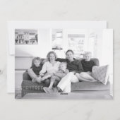 Cartes Pour Fêtes Annuelles Joyeuses Vacances Chinoiserie Image Chic En Revers (Dos)