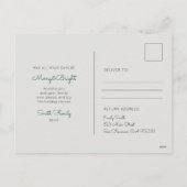 Cartes Pour Fêtes Annuelles Joyeuses vacances de M. et Mme Salutations Fêtes (Dos)