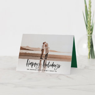 Cartes Pour Fêtes Annuelles Joyeuses vacances modernes, minimum de noël photo