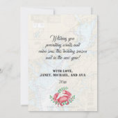 Cartes Pour Fêtes Annuelles Joyeuses vacances nautiques de Baltimore (Dos)