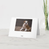 Cartes Pour Fêtes Annuelles Joyeuses vacances neige (Dos)