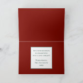 Cartes Pour Fêtes Annuelles Joyeuses Vacances Pays Élégant Épinette d'hiver (Intérieur)