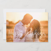 Cartes Pour Fêtes Annuelles Joyeuses vacances photo Whimsical (Devant)