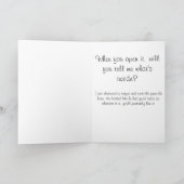 Cartes Pour Fêtes Annuelles Joyeuses vacances ! (salutations de l'Agence) (Intérieur)