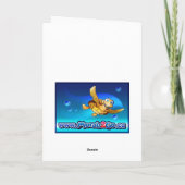 Cartes Pour Fêtes Annuelles Joyeuses vacances Style Jungle 003 (Dos)