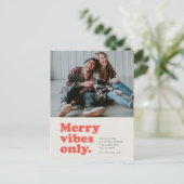 Cartes Pour Fêtes Annuelles Joyeuses vitres seulement rétro (Debout devant)