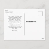 Cartes Pour Fêtes Annuelles Joyeuses vitres seulement rétro (Dos)