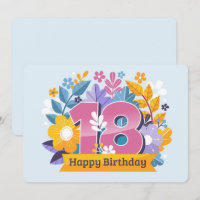 Joyeux 18ème anniversaire