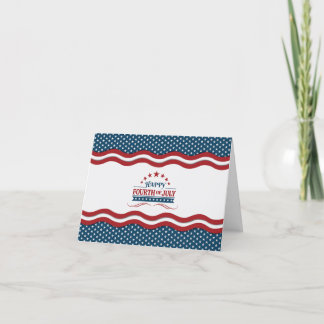 Cartes Pour Fêtes Annuelles Joyeux 4 juillet fête de l'indépendance 1776