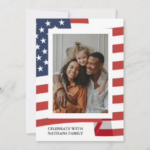 Cartes Pour Fêtes Annuelles Joyeux 4 juillet photo du Jour de l'Indépendance