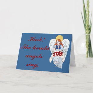 Cartes Pour Fêtes Annuelles Joyeux Ange