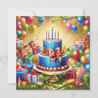 Cartes Pour Fêtes Annuelles Joyeux anniversaire
