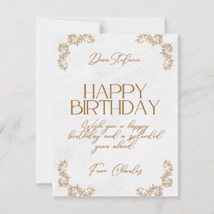 Cartes Pour Fêtes Annuelles Joyeux anniversaire