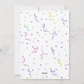 Cartes Pour Fêtes Annuelles Joyeux anniversaire (Dos)