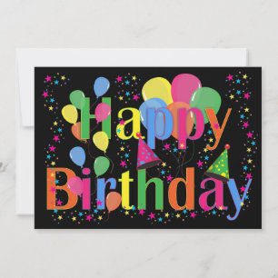 Cartes Pour Fêtes Annuelles Joyeux anniversaire