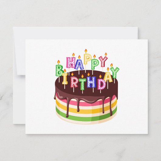 Cartes Pour Fêtes Annuelles Joyeux anniversaire