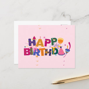 Cartes Pour Fêtes Annuelles Joyeux anniversaire
