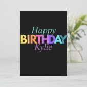 Cartes Pour Fêtes Annuelles Joyeux anniversaire aux femmes (Debout devant)