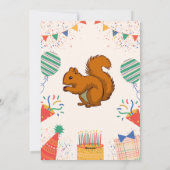 Cartes Pour Fêtes Annuelles Joyeux anniversaire Canada (Dos)