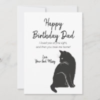 Joyeux Anniversaire De La Salutation De Chat