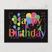 Cartes Pour Fêtes Annuelles Joyeux anniversaire, fête d'anniversaire, (Devant)