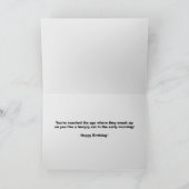 Cartes Pour Fêtes Annuelles Joyeux Anniversaire Funny Chat dans votre visage H (Intérieur)