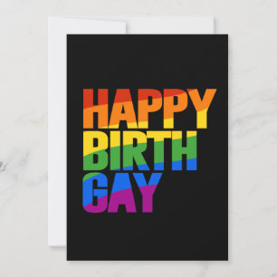 Cartes Pour Fêtes Annuelles Joyeux anniversaire gay