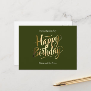 Cartes Pour Fêtes Annuelles Joyeux Anniversaire Jour Spécial