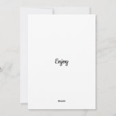 Cartes Pour Fêtes Annuelles Joyeux anniversaire Nancy (Dos)